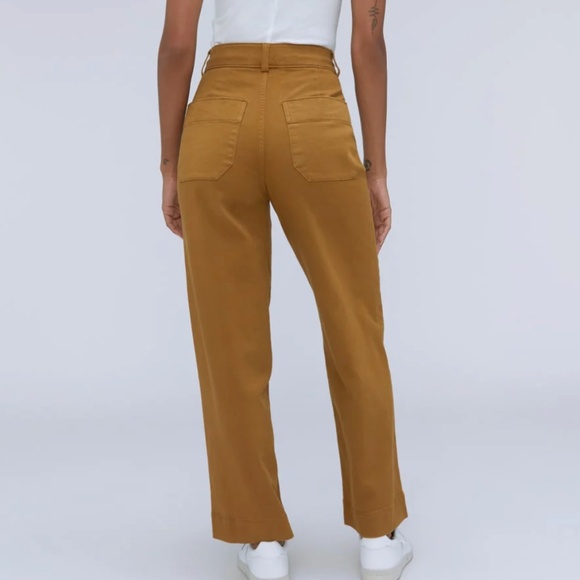 Everlane | THE ORGANIC WIDE-LEG PANT - Picture 12 of 14